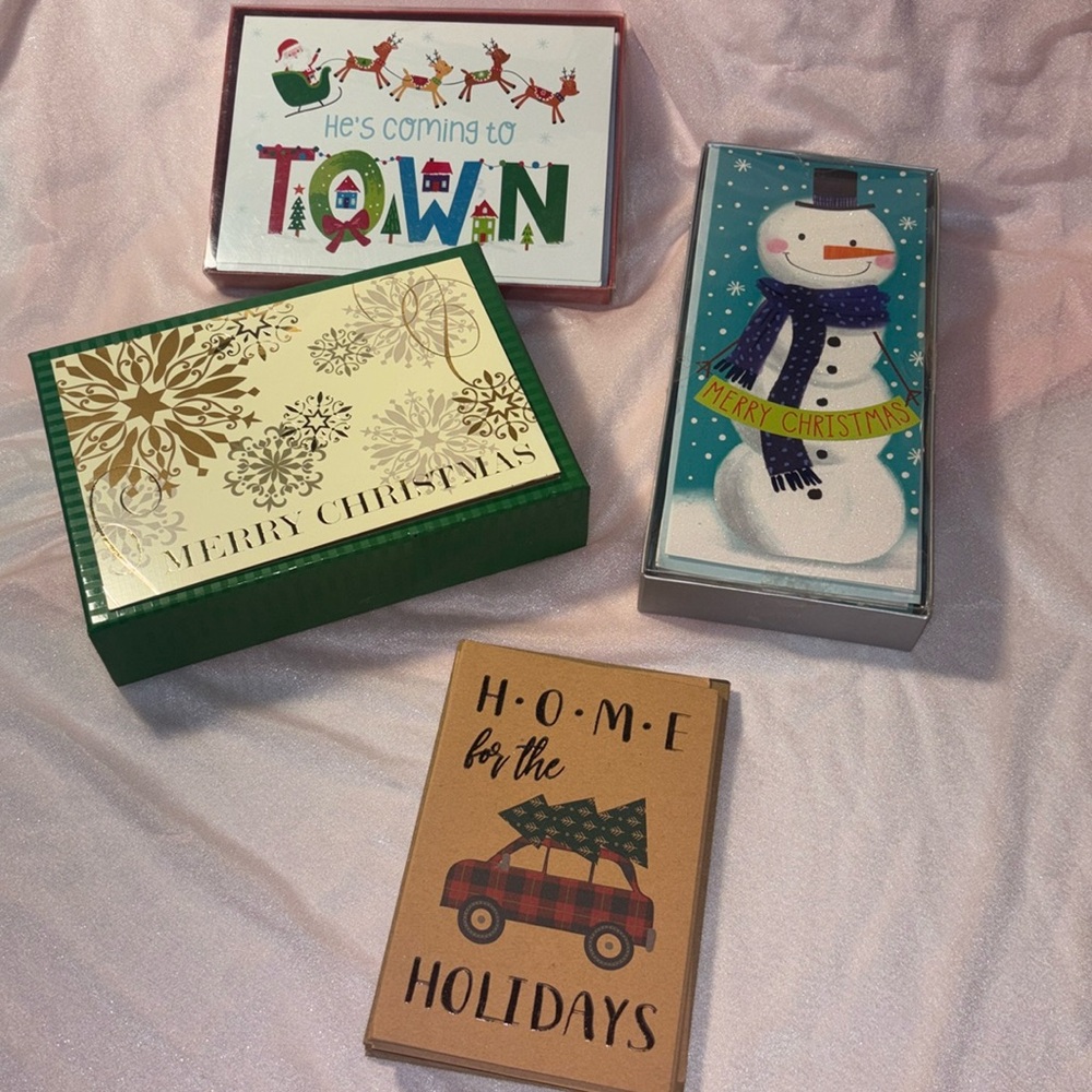 4 Boxes of Holiday Cards!